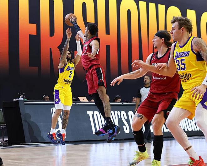 RJ-戴维斯高效砍12+6助 南湾湖人轻取苏福克斯天力