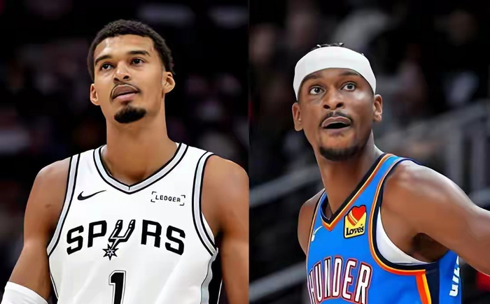 文班亚马两场40+难掩马刺落后雷霆两胜